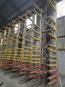 Free Standing Cantilever Racking Set, 6100mm In Height, 6100m Wide