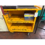 Yellow Metal Trolley