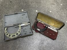 25-50mm & 50-75mm External Micrometer NO RESERVE