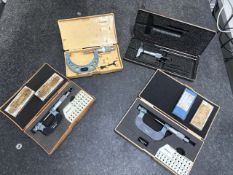 Assorted 0-25mm & 25-50mm Thread Micrometer
