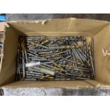 Box Of Assorted Machine Drill Bits 4-8 Incraments Of .1