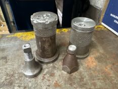 4 Assorted Screw Jacks