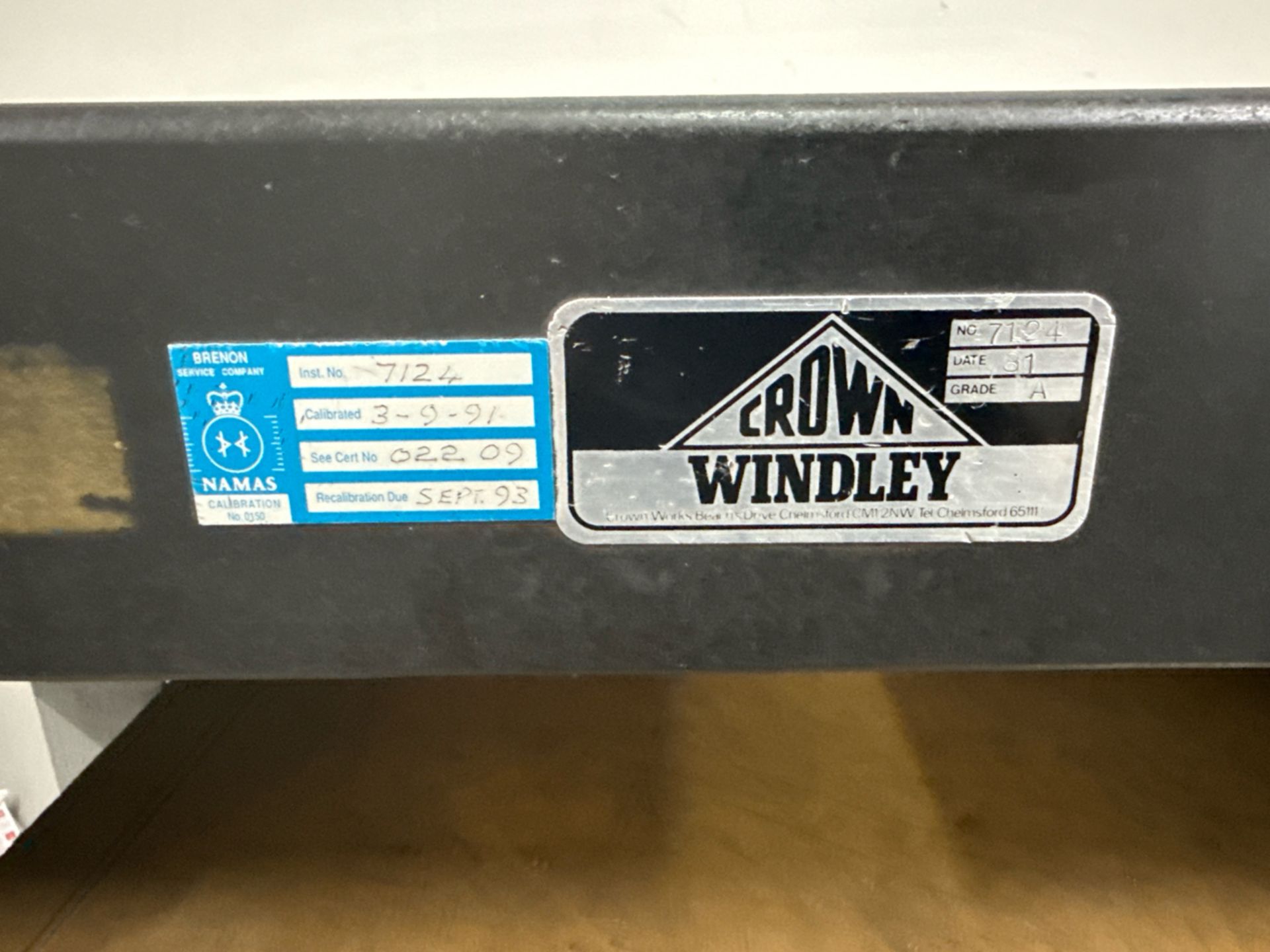 Crown Windley Granite Inspection Bench - Image 2 of 5