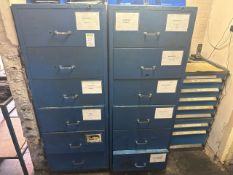 Pair Of Chubb Heavy Duty Drawer Units