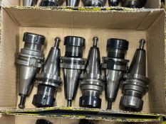 6 BT 40 Collet Chucks NO RESERVE