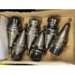 6 BT 40 Collet Chucks