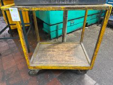 Yellow Metal Trolley