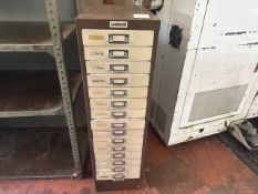 Leabank 15 Drawer Metal Cabinet
