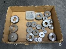 Box Of Assorted Thread Gauges Metric Ring