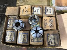 Box Of 15 Crawford M673 Series Collets