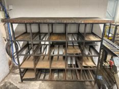 Steel Tote Pan Rack