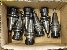 7 BT 40 Collet Chucks