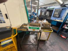 Pair Of Metal Tables NO RESERVE