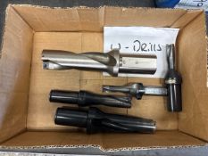 Assorted Size U Drill Bits NO RESERVE