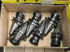 6 BT 40 Collet Chucks NO RESERVE