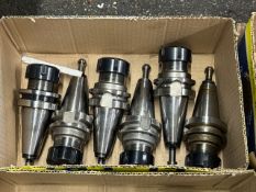 6 BT 40 Collet Chucks NO RESERVE