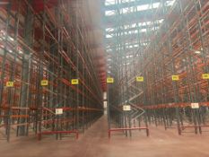 Industrial Pallet Racking, 30 Runs Of 34 bays