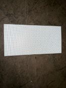 Large Quantity Of Burgess Steel Ceiling Tiles 600mm x 300mm