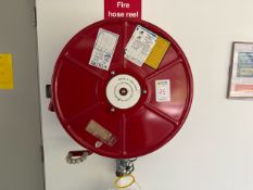 150ft 19mm Fire Hose Wall Mounted Reel - No Reserve