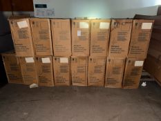 Large Quantity Of Burgess Steel Ceiling Tiles 600mm x 300mm