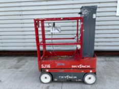 (16EVL) Skyjack SJ16 6.7M (22FT) W/H Electric Vertical Lift