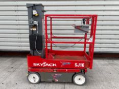 Skyjack SJ16 6.58m Mast Lift SWL 227kg Capacity