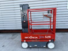 (16EVL) Skyjack SJ16 6.7M (22FT) W/H Electrical Vertical Lift