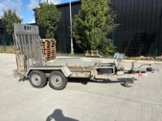 Plant Trailer 2 Tonne Includes Winch & Spare Tyre