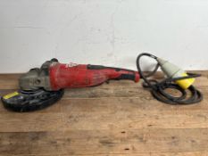 Milwaukee AGV22-230DMS Angle Grinder Electric