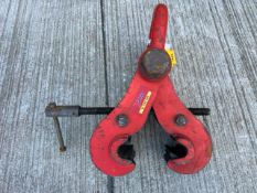 Beam Clamp Heavy Duty SWL 10t 89x305mm Riley S11