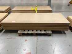 Pallet Of 12 Chipboards Shelves 238cm x 90cm