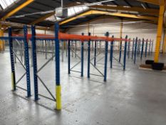 14 Bays Of Blue And Orange Boltless Racking - No Reserve