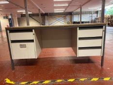 Grey Warehouse Desk - No Reserve