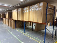 7 Bays Of Blue And Orange Boltless Racking