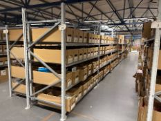 8 Bays Of Grey Boltless Racking