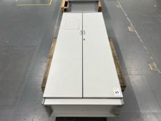 Grey Wooden Warehouse Cupboard No Reserve