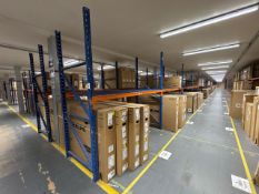 6 Bays Of Blue And Orange Boltless Racking - No Reserve