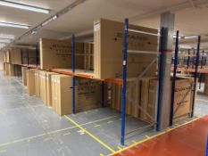 22 Bays Of Blue And Orange Boltless Racking- No Reserve