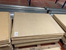 Pallet Of 15 Chipboards Shelves 119cm x 90cm - No Reserve