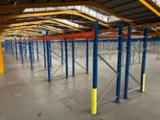 20 Bays Of Blue And Orange Boltless Racking - No Reserve