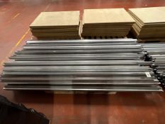 Pallet of Approximately 38 Racking Beams 245cm Long - No Reserve