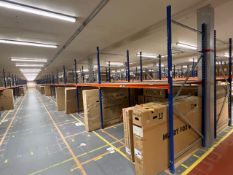 23 Bays Of Blue And Orange Boltless Racking- No Reserve