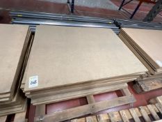 Pallet Of 15 Chipboards Shelves 119cm x 90cm - No Reserve