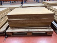 Pallet Of 15 Chipboards Shelves 119cm x 90cm - No Reserve
