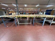 4 Assorted Warehouse Tables - No Reserve