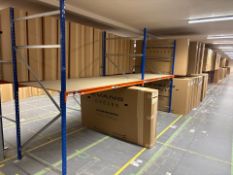 7 Bays Of Blue And Orange Boltless Racking - No Reserve