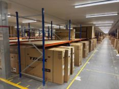 7 Bays Of Blue And Orange Boltless Racking - No Reserve