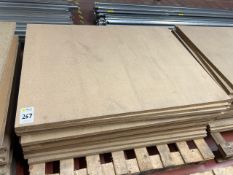 Pallet Of 15 Chipboards Shelves 119cm x 90cm - No Reserve