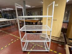 Wheeled Shelving Unit - No Reserve