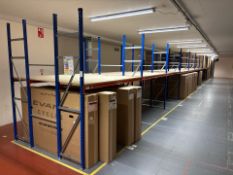 20 Bays Of Blue And Orange Boltless Racking
